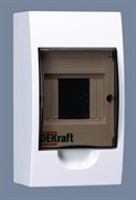 Dekraft Корпус пластиковый навесной 4 мод. IP41 ЩРН-П-4 31008DEK Dekraft Корпус пластиковый навесной 4 мод. IP41 ЩРН-П-4 31008DEK