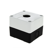 EKF PROxima Корпус КП101 пластиковый 1 кнопка белый cpb-101-w