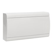 EKF PROxima Щит распределительный ЩРН-П-18 "SlimBox" белая дверца IP41 sb-n-18w