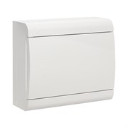 EKF PROxima Щит распределительный ЩРН-П-10 "SlimBox" белая дверца IP41 sb-n-10w