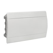 EKF PROxima Щит распределительный ЩРВ-П-18 "SlimBox" белая дверца IP41 sb-v-18w