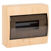 EKF PROxima Щит распределительный навесной ЩРН-П-10 светлое дерево IP41 pb40-n-10-light