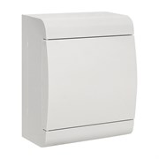 EKF PROxima Щит распределительный ЩРН-П-6 "SlimBox" белая дверца IP41 sb-n-6w