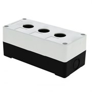 EKF PROxima Корпус КП103 пластиковый 3 кнопки белый cpb-103-w