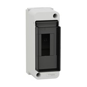 Systeme Electric City9 Box бокс навесной с прозрачной дверцей 2 мод. EZ9EAB102