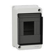 Systeme Electric City9 Box бокс навесной с прозрачной дверцей 4 мод. EZ9EAB104