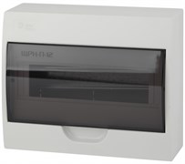 ЭРА Пластиковый бокс навесной BOXS12_E ЩРН-П-12 SIMPLE без шин Б0047723