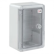 ЭРА box302013_t Корпус пласт. ЩМП-П 300х200х130мм прозр. дв. УХЛ1, IP65, IK10 Б0052352