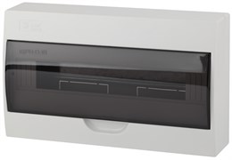 ЭРА Пластиковый бокс навесной BOXS18_E ЩРН-П-18 SIMPLE без шин Б0047725