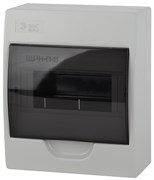 ЭРА Пластиковый бокс навесной BOXS08_E ЩРН-П-08 SIMPLE без шин Б0047721