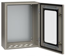 IEK Корпус металлический ЩМП-2-0 (500х400х220мм) У2 IP54 прозрачная дверь YKM11-02-54-1