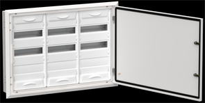 TITAN 5 Корпус мет. ЩРв-108 (3х36) 630х885х130 IP31 бел IEK TI5-50-V-3X036-31