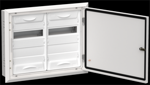 TITAN 5 Корпус мет. ЩРв-48 (2х24) 505х625х130 IP31 бел IEK TI5-50-V-2X024-31