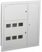 IEK LIGHT LIGHT Корпус металлический ЩЭ-6-Э 36 УХЛ3 IP31 MKM42-06-31-E-L