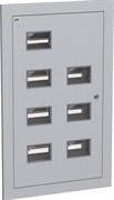 IEK Корпус металлический ЩЭ-7-2 УХЛ3 IP31 MKM44-07-31