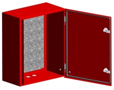 EKF PROxima Щит с монтажной панелью ЩМПг- 50.40.22 (ЩРНМ-2) RAL 3001 IP54 mb24-2-3001