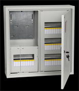 IEK TITAN Корпус металлический ЩУРн-3/36 (560х550х165мм) IP31 MKM32-N-36-31-ZO