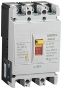 IEK GENERICA Выкл. авт. ВА66-33 3Р 125А 20кА SAV20-3-0125-G