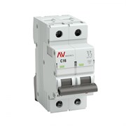 EKF Averes AV-6  Автоматический выключатель  (С) 2P 16А 6kA mcb6-2-16C-av