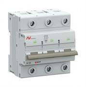 EKF AVERES Выключатель автоматический AV-125 3P 80A (C) 10kA mcb125-3-80C-av