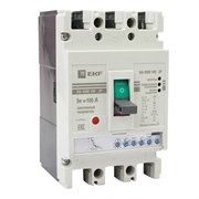 EKF PROxima Автоматический выключатель ВА-99М 100/100А 3P 50кА с электронным расцепителем mccb99-100-100me