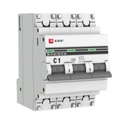 EKF PROxima ВА 47-63 Автоматический выключатель  (С) 3P 1А 4,5kA mcb4763-3-01C-pro