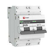 EKF PROxima ВА 47-100 Автоматический выключатель  (D) 2P 125А 10kA mcb47100-2-125D-pro