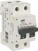 IEK ARMAT Автоматический выключатель M06N 2P C 50А AR-M06N-2-C050