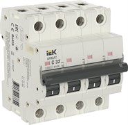 IEK ARMAT Автоматический выключатель M10N 4P C 32А AR-M10N-4-C032