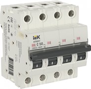 IEK ARMAT Автоматический выключатель M06N 4P C 50А AR-M06N-4-C050