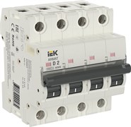 IEK ARMAT Автоматический выключатель M06N 4P D 2А AR-M06N-4-D002