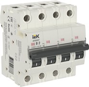 IEK ARMAT Автоматический выключатель M10N 4P B 2А AR-M10N-4-B002