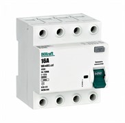 Dekraft ВДТ 4P 16А 100мА тип A 6кА УЗО-03 14295DEK