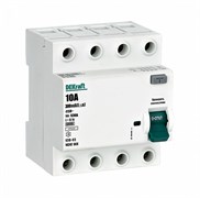 Dekraft ВДТ 4P 10А 300мА тип AC 6кА УЗО-03 14247DEK
