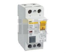 IEK KARAT Выключатель дифференциальный ВД1-63S 2Р 63А 300мА MDV12-2-063-300
