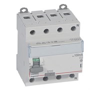 Legrand DX3 УЗО 4P 63А AC 100мА N справа 411714