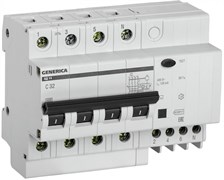 IEK GENERICA Диф. автомат АД14 4Р 32А 100мА MAD15-4-032-C-100