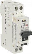 IEK ARMAT АВДТ B06S 1P+NP C25 30мА тип A (18мм) AR-B06S-1N-C25A030