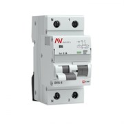 EKF Averes DVA-6 Диф. Автомат (B) 1P+N 6А/100мА тип А 6кА rcbo6-1pn-6B-100-a-av