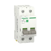 Schneider Electric RESI9 Выключатель нагрузки (мод. рубильник) 63А 2P R9PS263