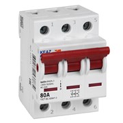 КЭАЗ OptiDin ВМ63PL Выключатель нагрузки 3P 80А 400В (BM63PL-380-УХЛ3) 328171