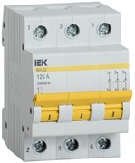 IEK KARAT Выключатель нагрузки (мини-рубильник) ВН-32 3Р 125А MNV10-3-125