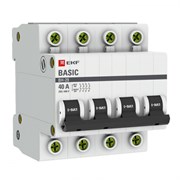 EKF Basic Выключатель нагрузки 4P 40А ВН-29 SL29-4-40-bas