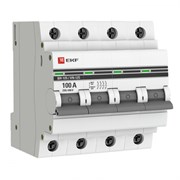 EKF PROxima Выключатель нагрузки 4P 100А ВН-125 SL125-4-100-pro