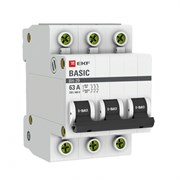 EKF Basic Выключатель нагрузки 3P 63А ВН-29 SL29-3-63-bas