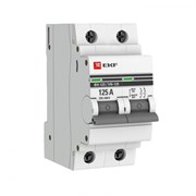 EKF PROxima Выключатель нагрузки 2P 125А ВН-125 SL125-2-125-pro