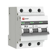 EKF PROxima Выключатель нагрузки 3P 80А ВН-125 SL125-3-80-pro