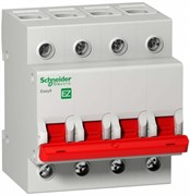 Schneider Electric EASY 9 Выключатель нагрузки 4P 125А EZ9S16492