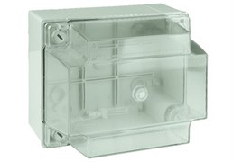 DKC Коробка ответвит. с гладкими стенками и прозрачной крышкой, IP56, 150х110х135мм 54040