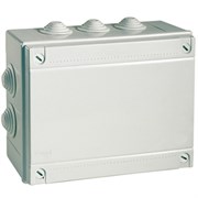 DKC Коробка ответвит. с 10 кабельными вводами д.32мм, IP55, 240х190х90мм 54200